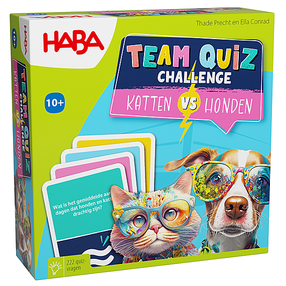 Denkspel Team Quiz Challenge - Katten Vs. Honden