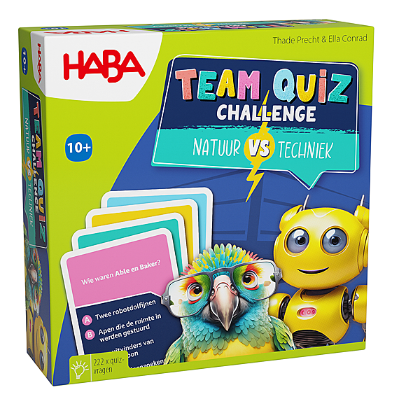 Denkspel Team Quiz Challenge - Natuur Vs. Techniek