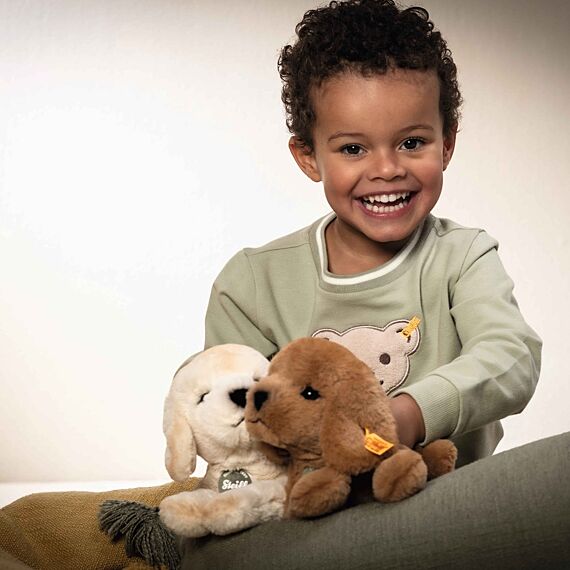 Teddies For Tomorrow Lenny Labrador Beige - 23 cm - Boerderijdieren Steiff - In den Olifant