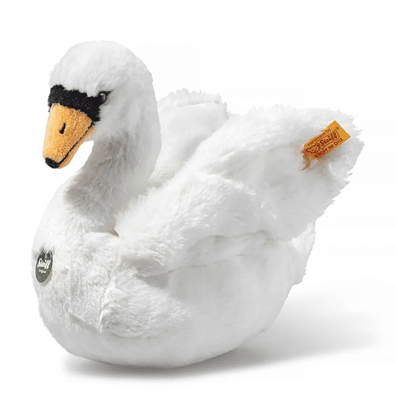 Knuffel Zwaan Teddies For Tomorrow Schana Swan White - 20 Cm