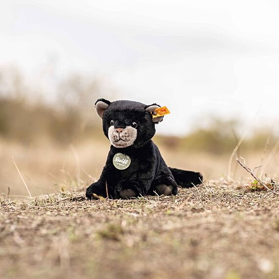 Teddies For Tomorrow Taky Baby Panther, Black, 19Cm