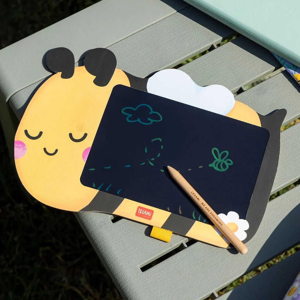Tekenbord Magic Sketch Board - Bee - Kleuren en tekenen Legami - In den Olifant
