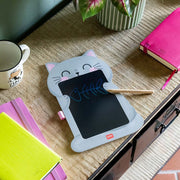 Tekenbord Magic Sketch Board - Kitty - Kleuren en tekenen Legami - In den Olifant