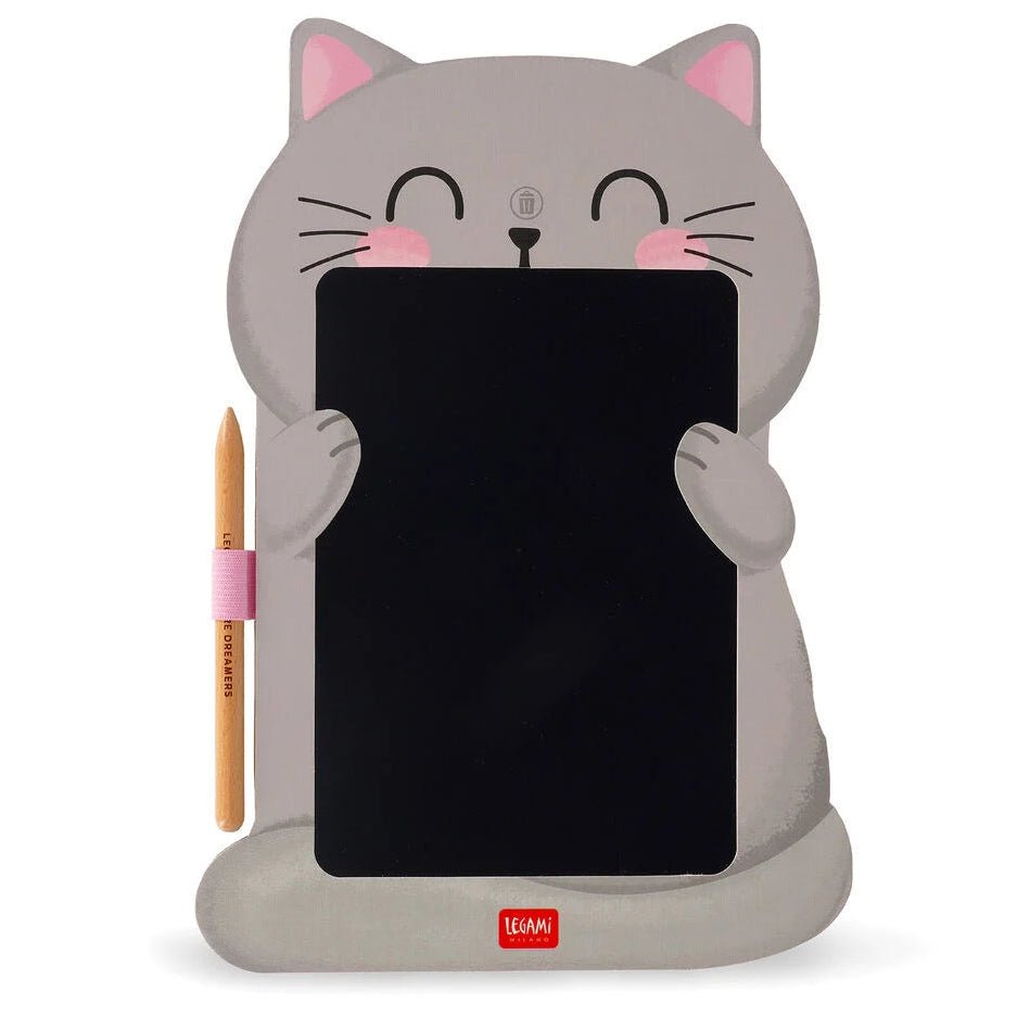 Tekenbord Magic Sketch Board - Kitty - Kleuren en tekenen Legami - In den Olifant