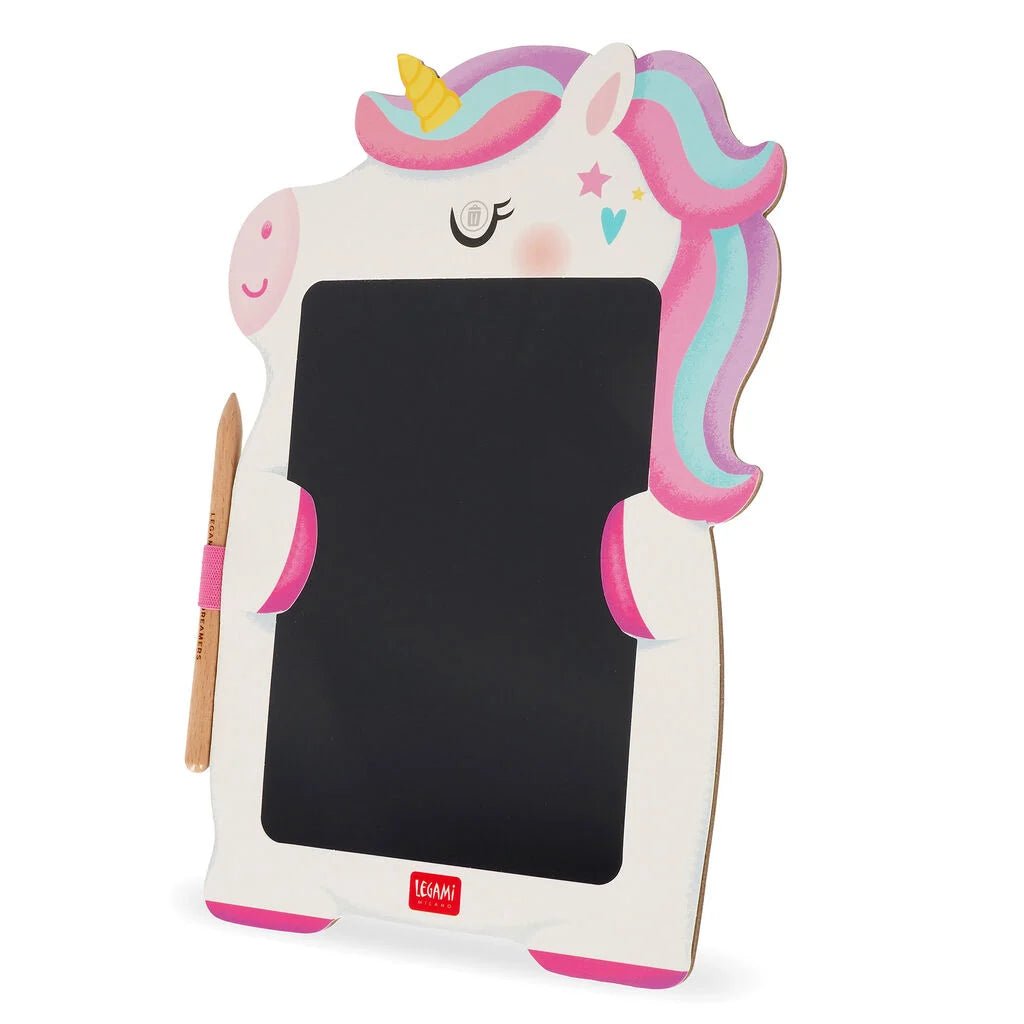 Tekenbord Magic Sketch Board - Unicorn - Kleuren en tekenen Legami - In den Olifant