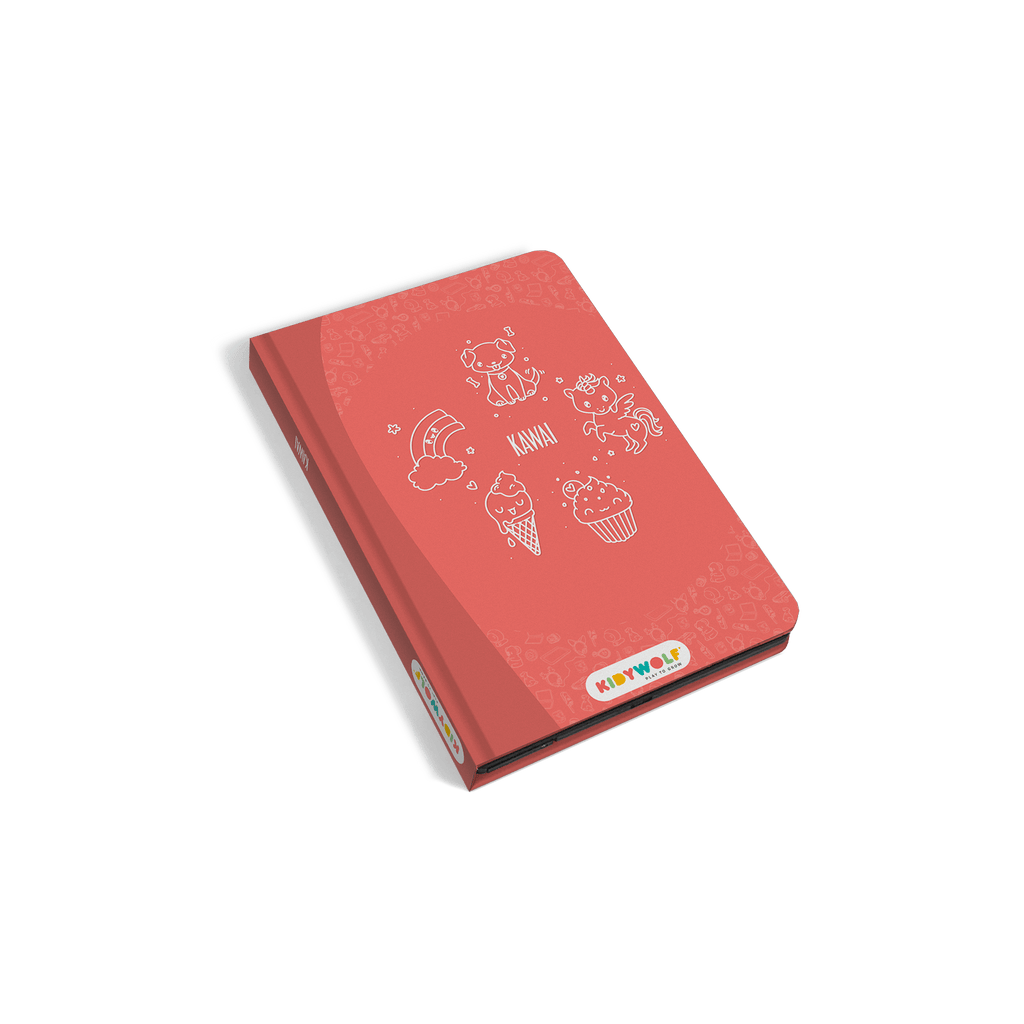 Tekentablet Kidydraw Mini - Kawai - Kleuren en tekenen Kidywolf - In den Olifant