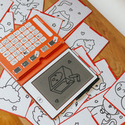 Tekentablet Kidydraw Mini - Kawai - Kleuren en tekenen Kidywolf - In den Olifant