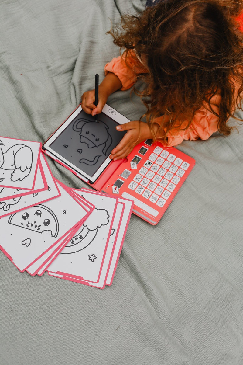 Tekentablet Kidydraw Mini - Kawai - Kleuren en tekenen Kidywolf - In den Olifant