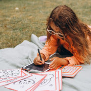 Tekentablet Kidydraw Mini - Kawai - Kleuren en tekenen Kidywolf - In den Olifant