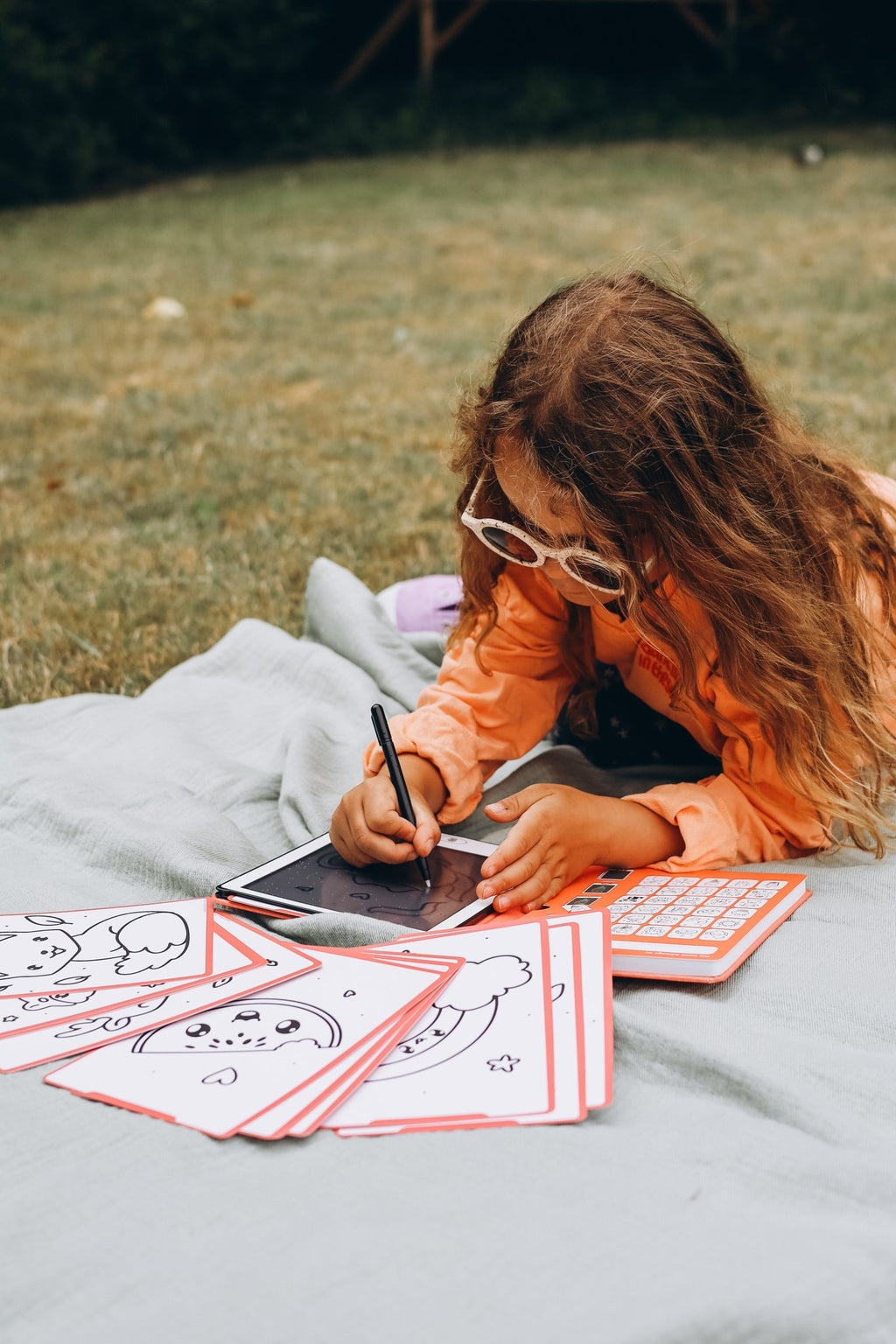 Tekentablet Kidydraw Mini - Kawai - Kleuren en tekenen Kidywolf - In den Olifant