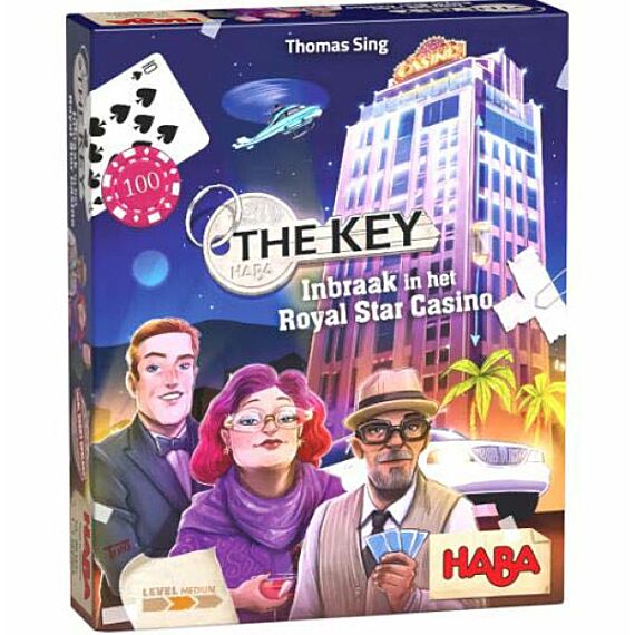 Familiespel The Key - Inbraak In Het Royal Star Casino