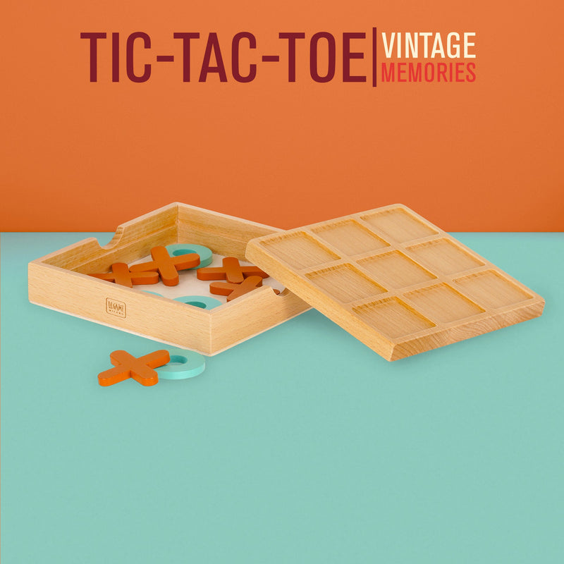 Tic - tac - toe - Vintage Memories - Behendigheidspellen Legami - In den Olifant