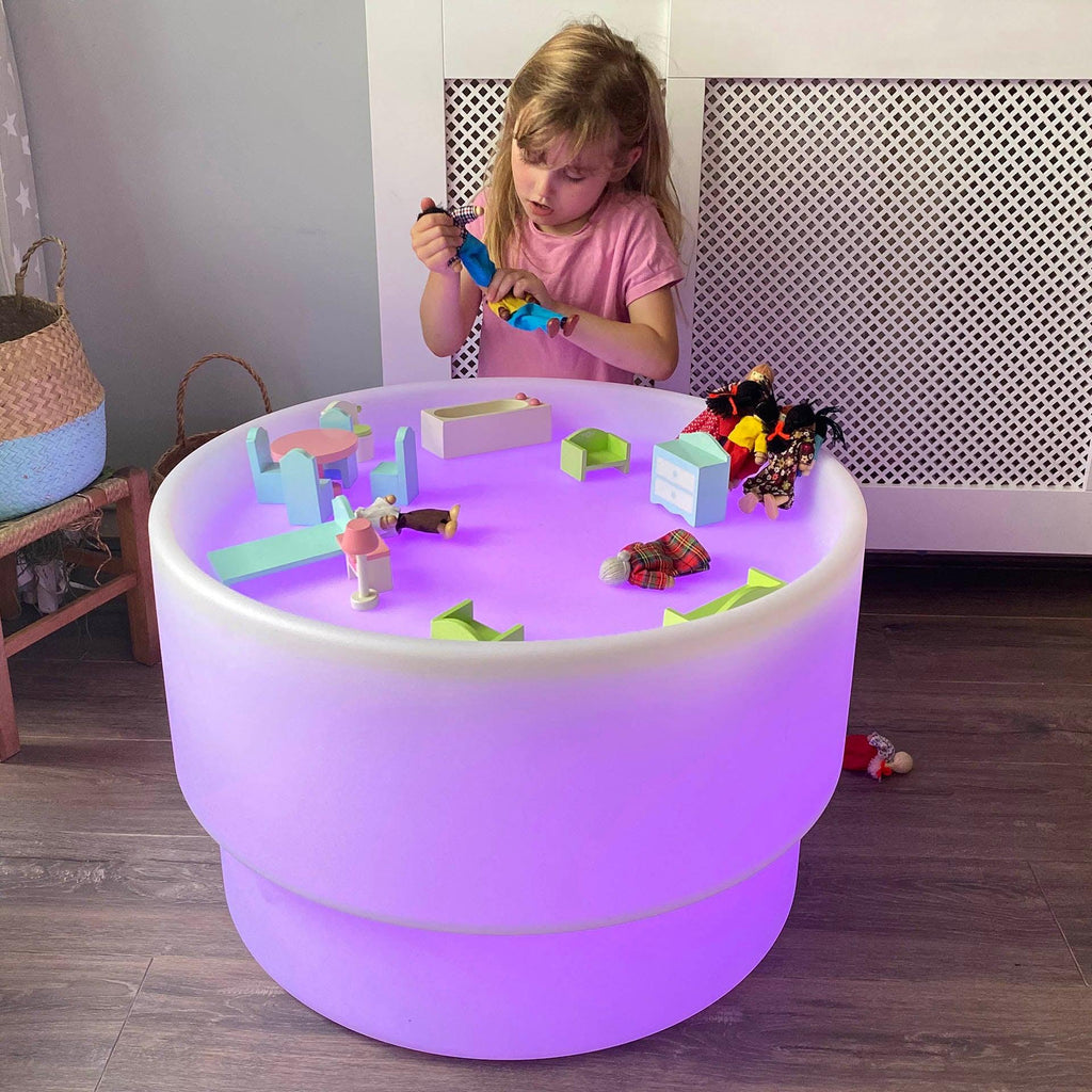 Tickit Sensorische Ontdekkingstafel met Sfeerverlichting - Kleine meubels Tickit - In den Olifant
