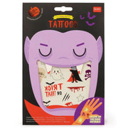 Tijdelijke tattoos met glow-in-the-dark effect - Halloween - Kinderschmink en tattoos Legami - In den Olifant