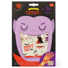 Tijdelijke tattoos met glow-in-the-dark effect - Halloween - Kinderschmink en tattoos Legami - In den Olifant