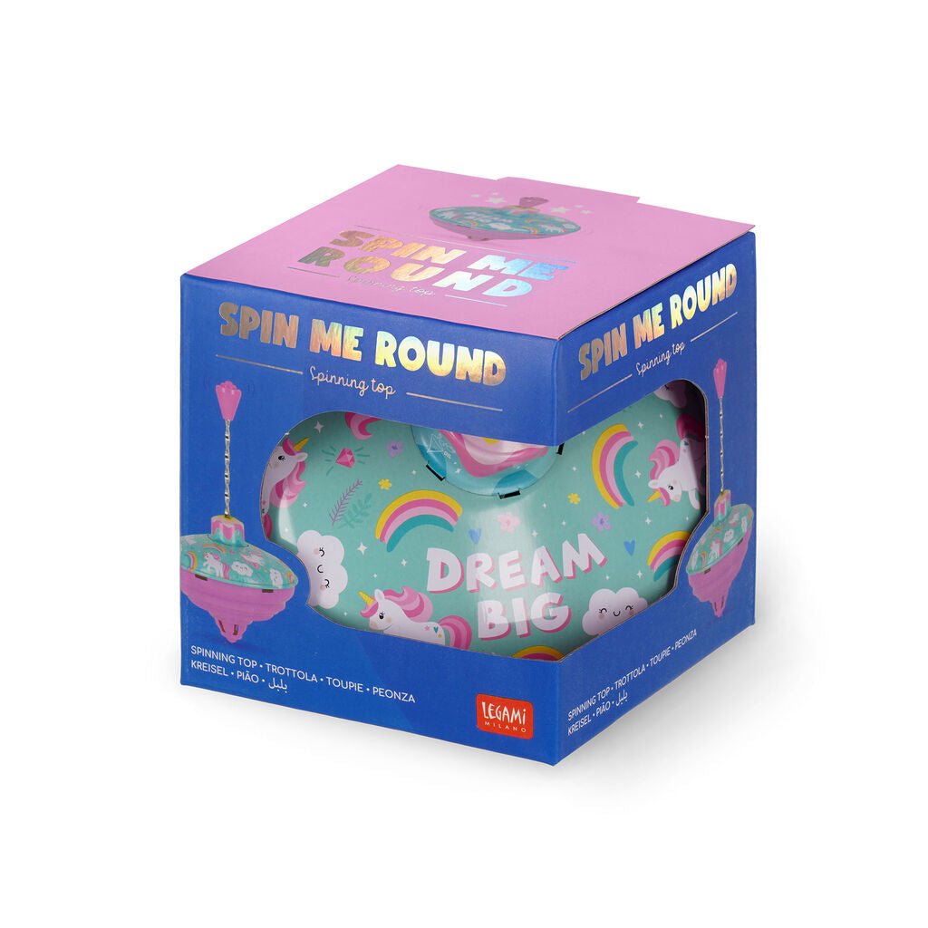 Tol Spin Me Round - Unicorn - Kleine cadeautjes Legami - In den Olifant