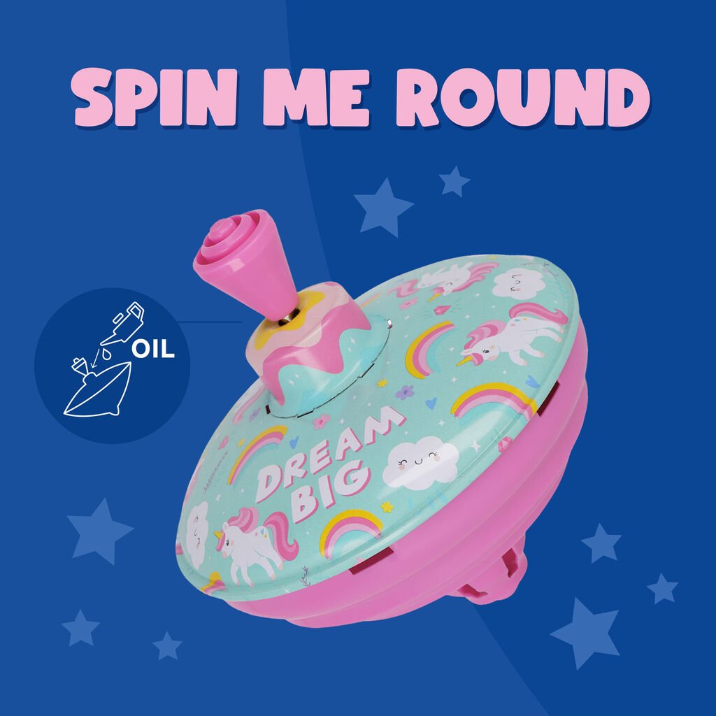 Tol Spin Me Round - Unicorn - Kleine cadeautjes Legami - In den Olifant