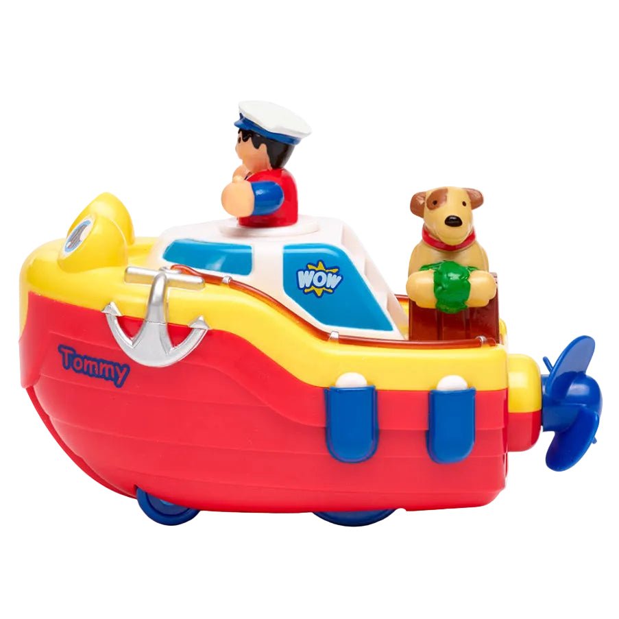 Tommy Tug Boat - Badspeelgoed WOW Toys - In den Olifant