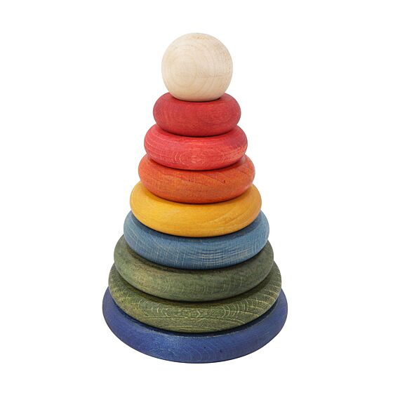 Houten Stapeltoren | Rainbow Stacker