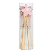 Toverstafjes Glitter Star Wands - set van 8 - Verkleedaccessoires Meri Meri - In den Olifant