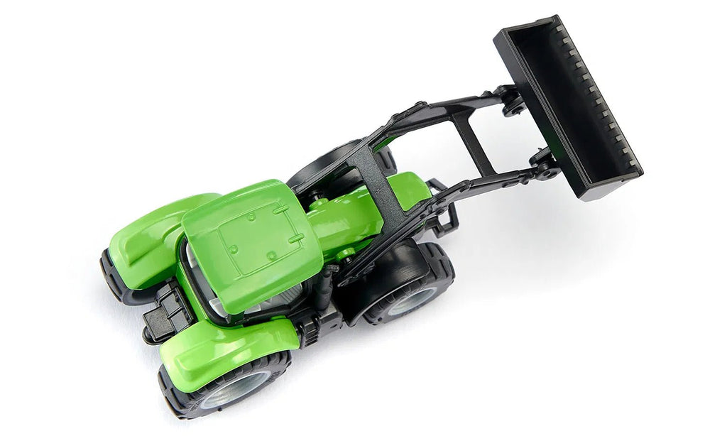 Tractor Deutz Met Voorlader - Auto's en voertuigen Siku - In den Olifant