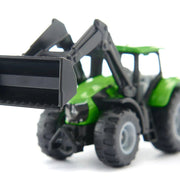 Tractor Deutz Met Voorlader - Auto's en voertuigen Siku - In den Olifant