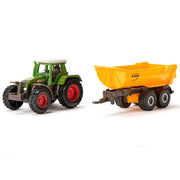 Tractor Fendt 926 Vario met Krampe kiepwagen - Auto's en voertuigen Siku - In den Olifant
