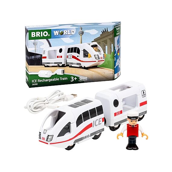 Trains Of The World Ice Rechargable Train - Treinsporen en accessoires Brio - In den Olifant