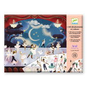 Transferstickers - Jonge balletdansers van de opera - Stickers en stickersets Djeco - In den Olifant