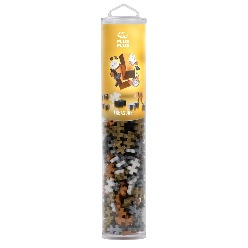 Treasure Mix Tube Plus - Plus - 240 bouwstenen - Bouwsets Plus Plus - In den Olifant