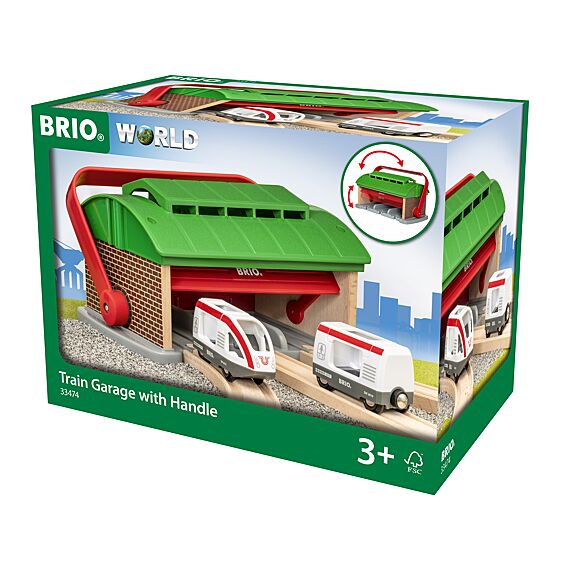 Treingarage - Treinsporen en accessoires Brio - In den Olifant