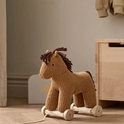 Trekpaardje op wielen - Pull Along Horse Vera - Trek - en duwspeelgoed Kid's Concept - In den Olifant