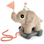 Trekspeeltje Olifant - Pull along 2 - in - 1 toy Elphee Sand - Trek - en duwspeelgoed Done by Deer - In den Olifant