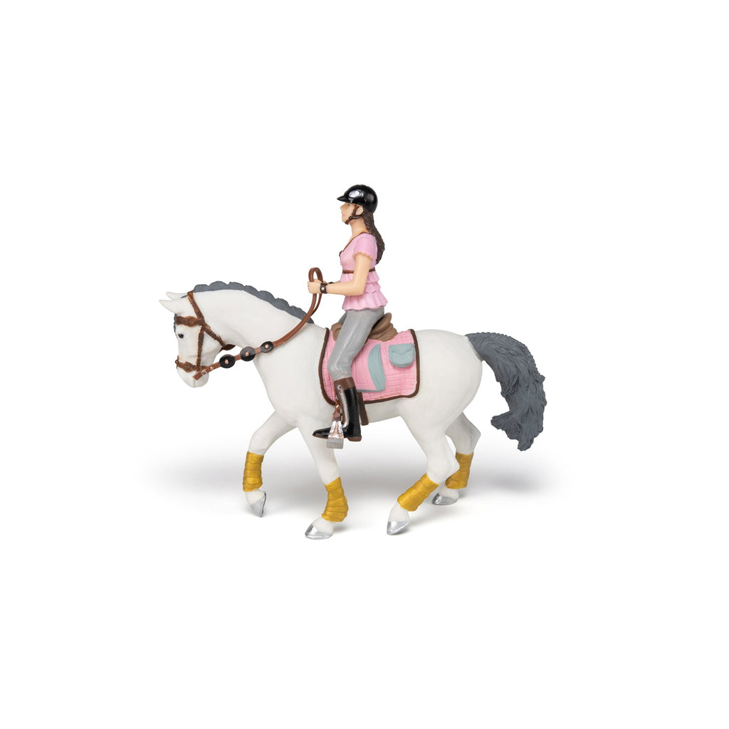 Trendy Ruiter Meisje Roze - Speelfiguren Papo - In den Olifant