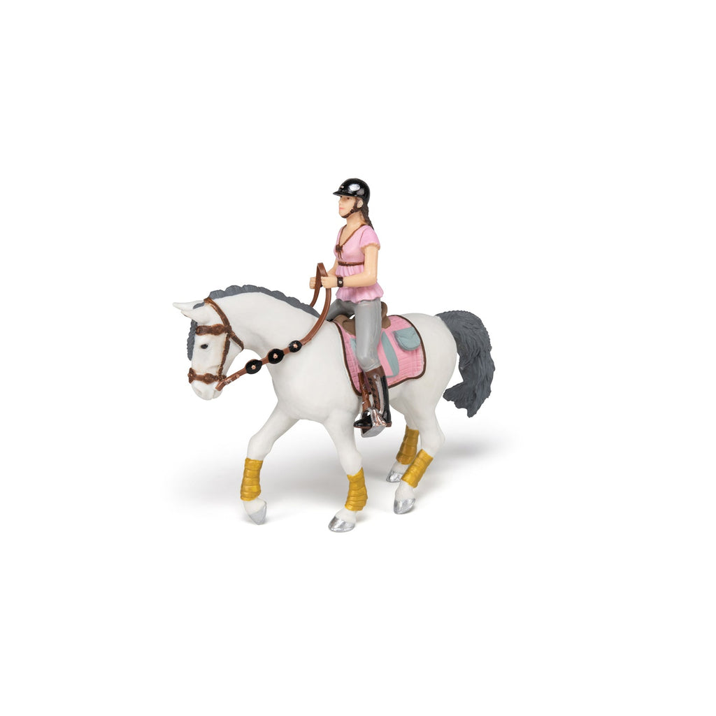 Trendy Ruiter Meisje Roze - Speelfiguren Papo - In den Olifant