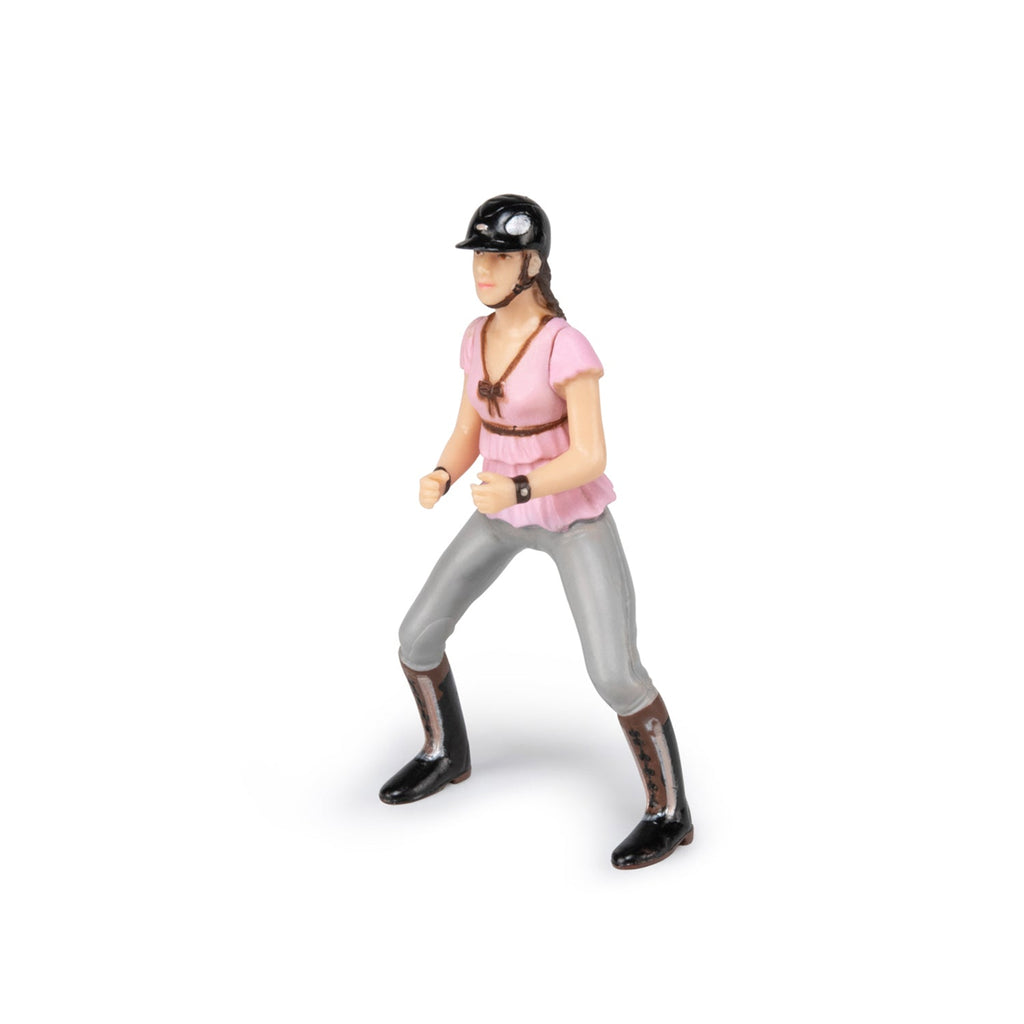 Trendy Ruiter Meisje Roze - Speelfiguren Papo - In den Olifant