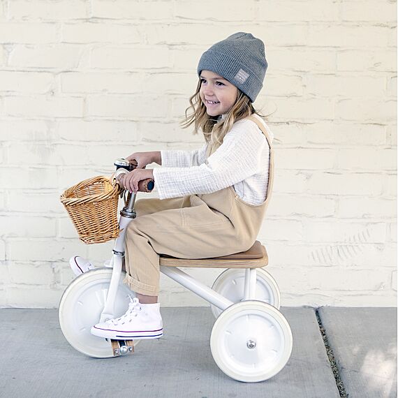 Driewieler Trike Vintage - White