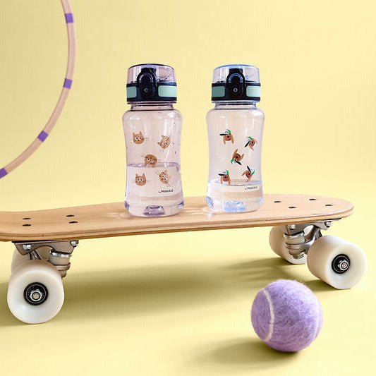 Tritan drinkfles Tiny Team Cat - 420 ml - Drinkflessen Lässig - In den Olifant