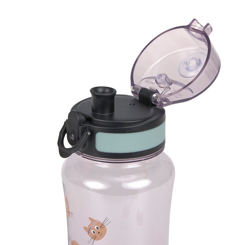 Tritan drinkfles Tiny Team Cat - 420 ml - Drinkflessen Lässig - In den Olifant