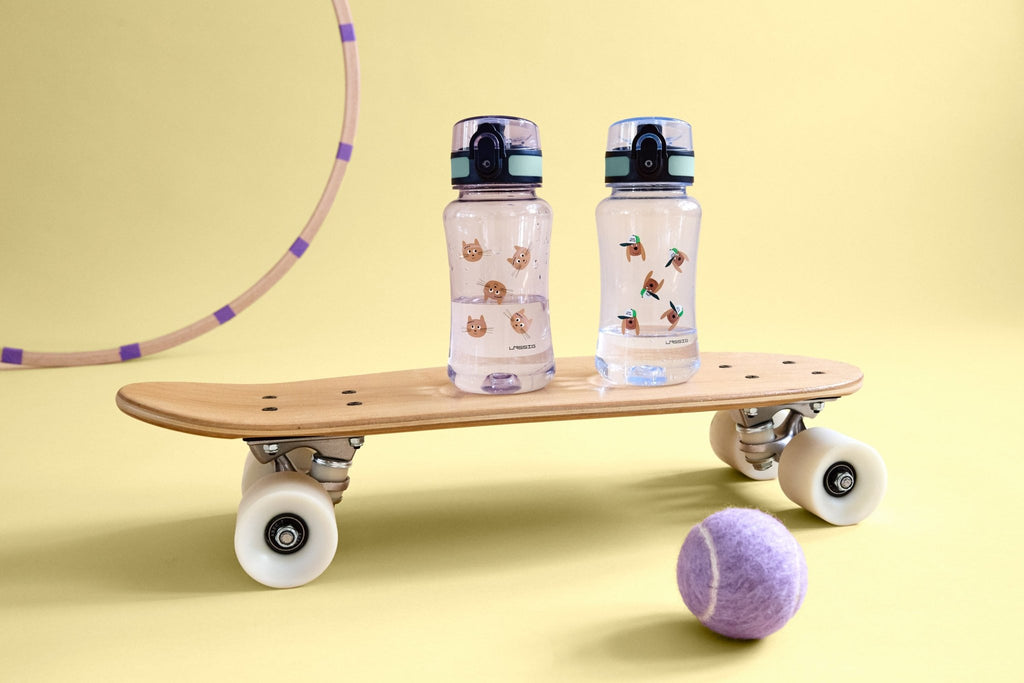 Tritan drinkfles Tiny Team Dog - 420 ml - Drinkflessen Lässig - In den Olifant