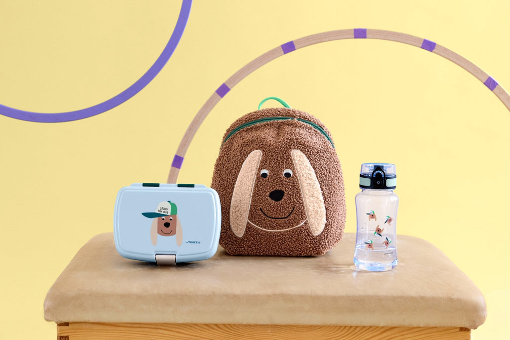 Tritan drinkfles Tiny Team Dog - 420 ml - Drinkflessen Lässig - In den Olifant