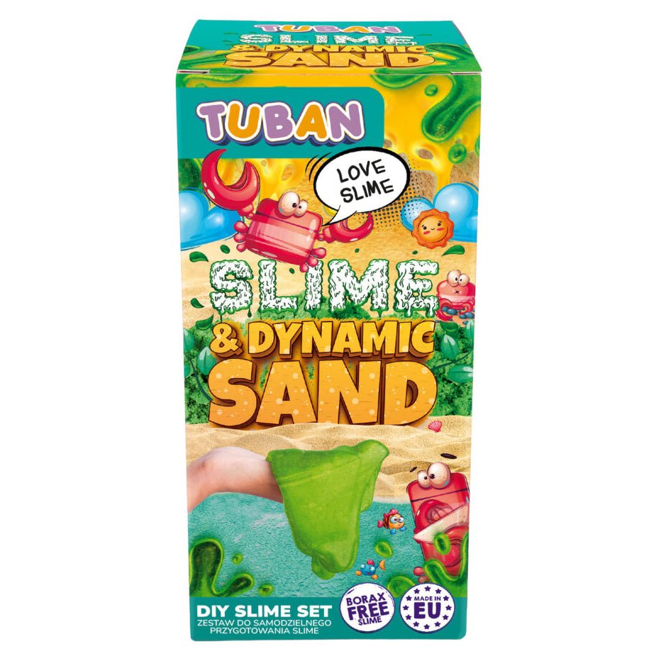 Tuban DIY Set Slime & Dynamic Sand - Knutselsets Tuban - In den Olifant