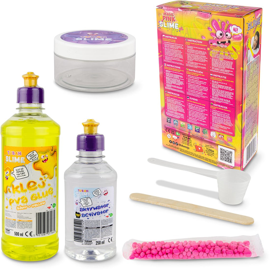 Slijm Kit - Diy Tuban Slime Magic Pink XL