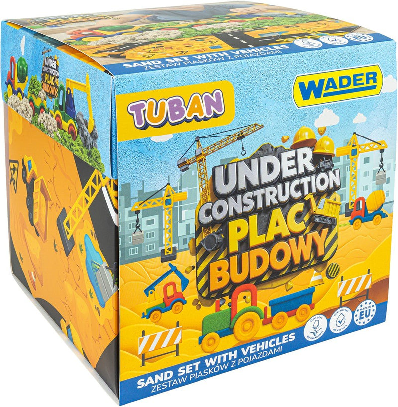 Tuban Kit Dynamic & Fluffy Sand - Under Construction - Speelzand Tuban - In den Olifant