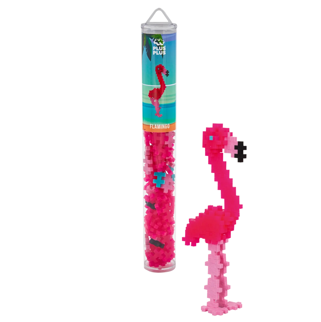 Tube flamingo Plus - Plus: 100 stuks - Bouwsets Plus - Plus - In den Olifant