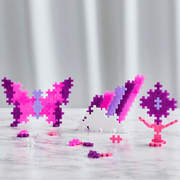 Tube glitter Plus - Plus: 100 stuks - Bouwsets Plus - Plus - In den Olifant