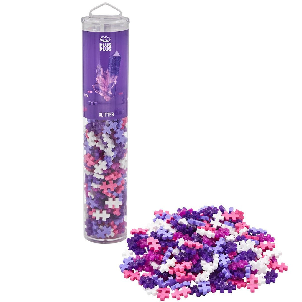Tube glitter Plus - Plus 240 stuks - Bouwsets Plus Plus - In den Olifant