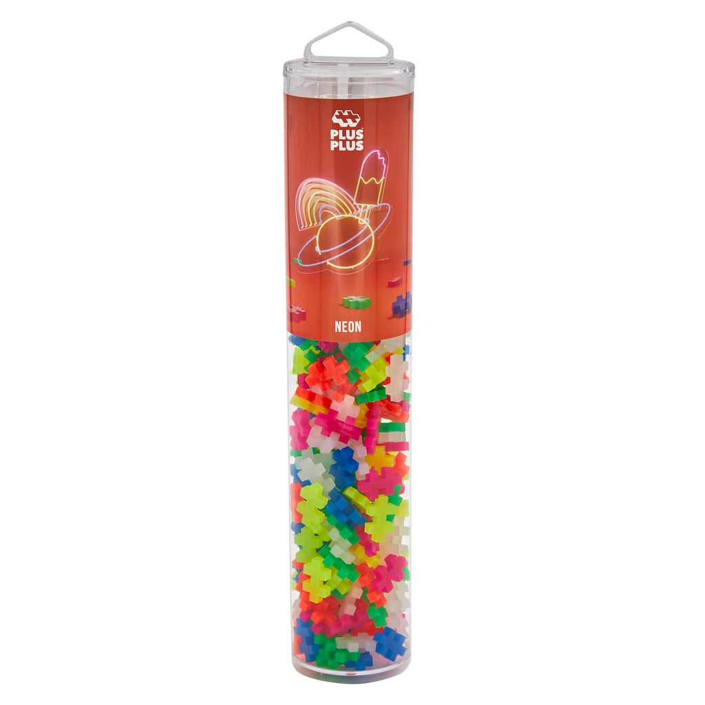 Tube neon Plus - Plus - 240 stuks - Bouwsets Plus Plus - In den Olifant