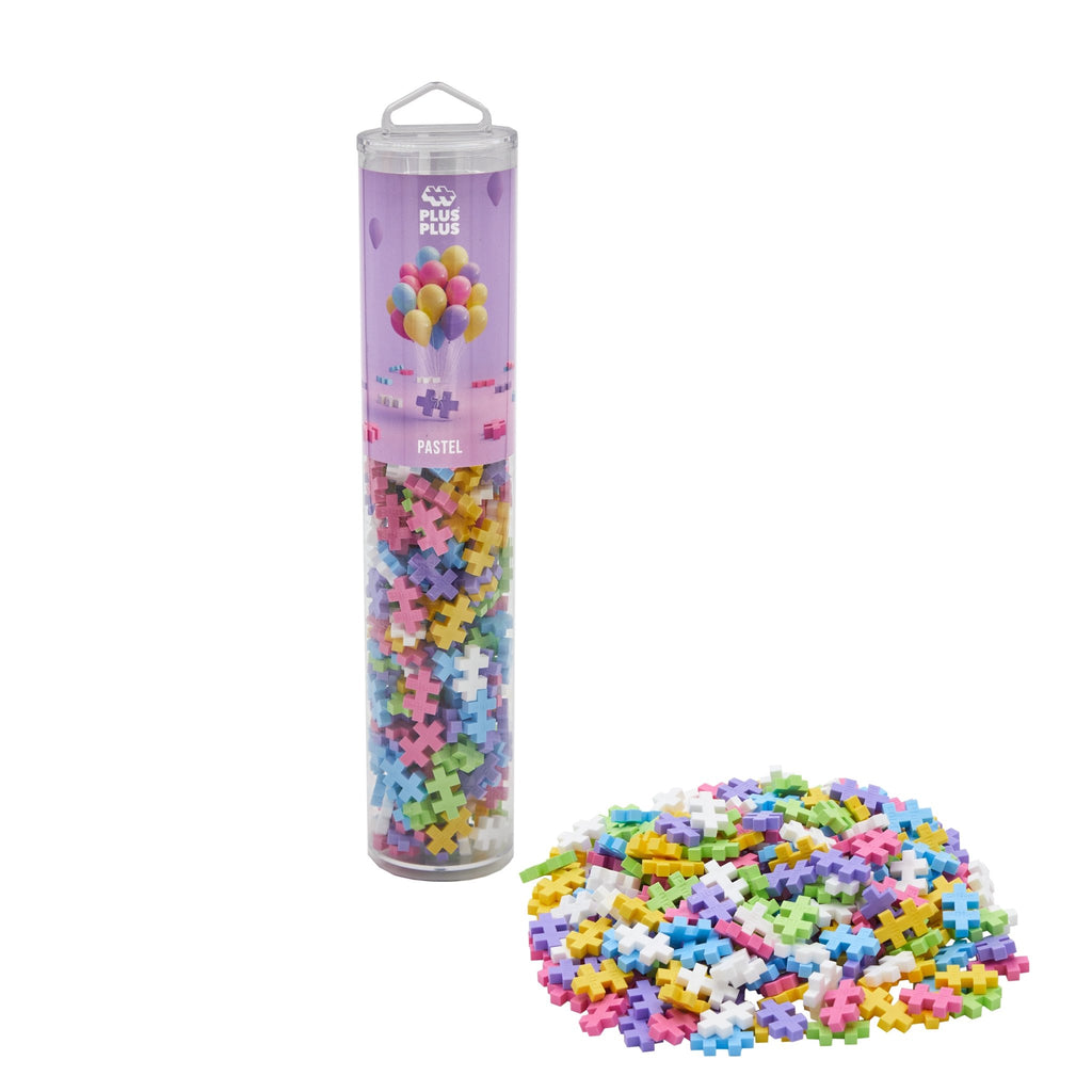 Tube pastel Plus - Plus: 240 stuks - Bouwsets Plus Plus - In den Olifant