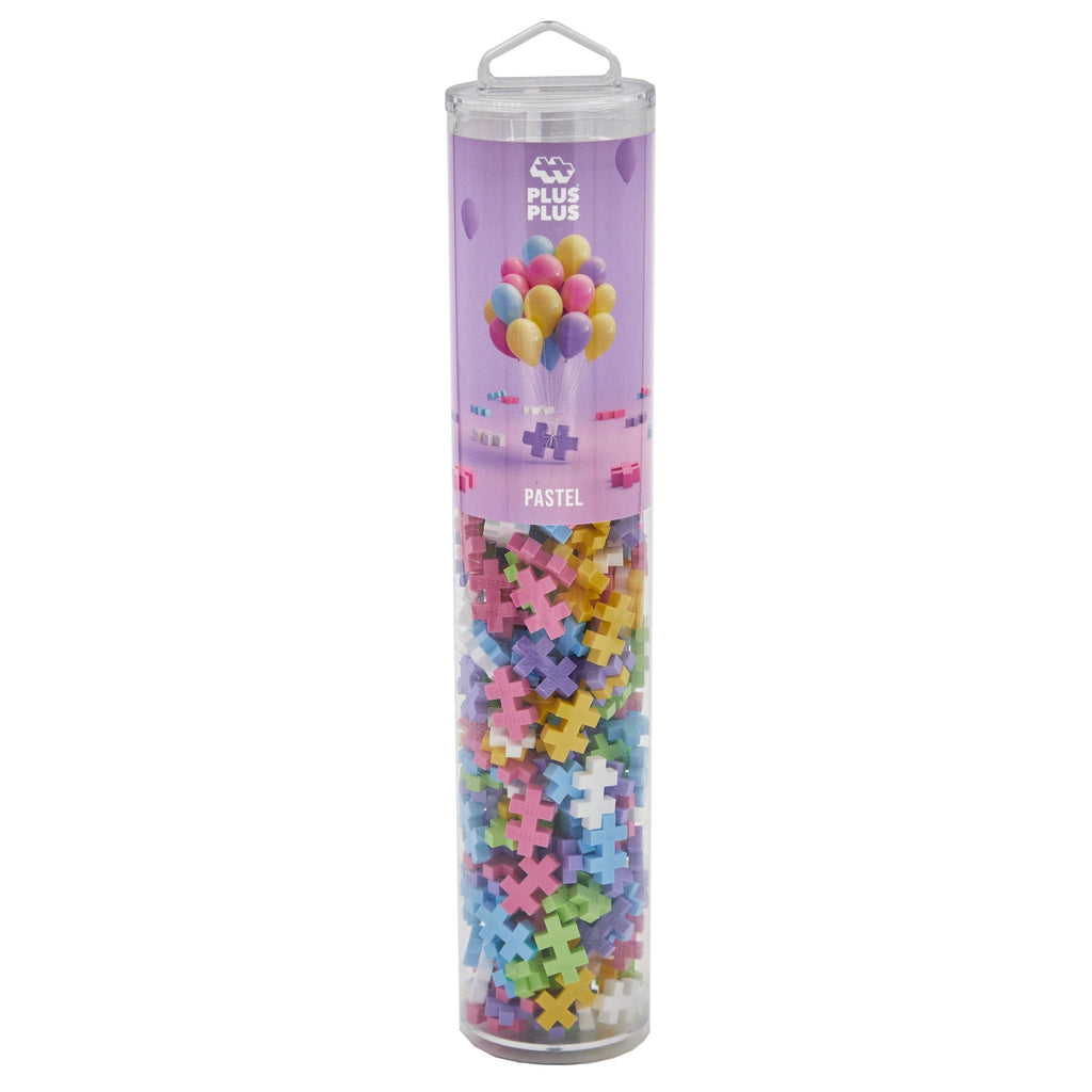 Tube pastel Plus - Plus: 240 stuks - Bouwsets Plus Plus - In den Olifant